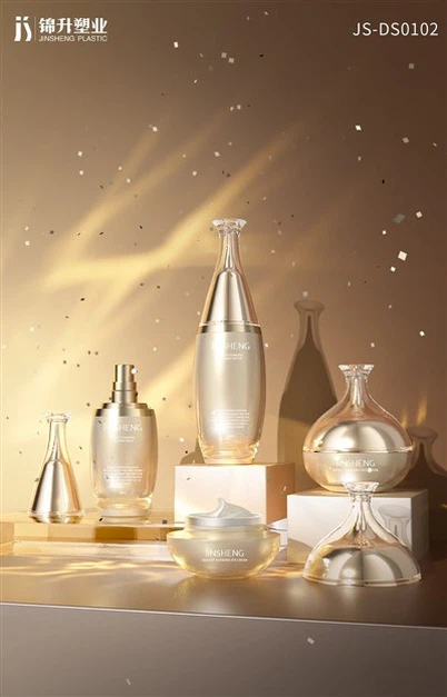 Conjunt de viatge d'ampolles de bomba de buit d'or