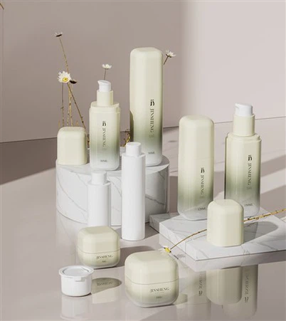 Pot de cosmètics quadrat